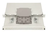 Extralink 48 Core | Pannello patch | 24 SC Duplex, 48 saldature, grigio 3