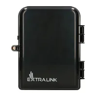 Extralink Eliza V2 | Короб для оптоволокна | на 16 волокон, черный, mid-span