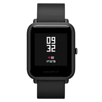 Amazfit Bip Onyx Black | Smartwatch | GPS, Pulsómetro, EU Typ łącznościWi-Fi