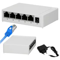 Extralink EON | Switch | 5x 10/100/1000Mb/s Gigabit, Desktop