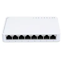 Extralink ENYO | Switch | 8x 10/100/1000Mb/s Gigabit, Desktop Standard sieci LANGigabit Ethernet 10/100/1000 Mb/s