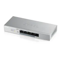 Zyxel GS1200-5HPV2 | Switch | 5x RJ45 1000Mb/s, 4x PoE+, 60W Ilość portów PoE4x [802.3af/at (1G)]
