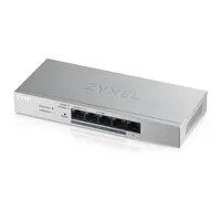 Zyxel GS1200-5HPV2 | Switch | 5x RJ45 1000Mb/s, 4x PoE+, 60W Ilość portów PoE4x [802.3af/at (1G)]
