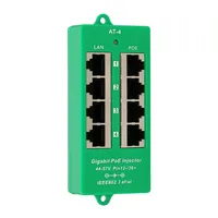 Extralink 4 Portový | Gigabit PoE Injector | Aktivní, 4 porty Gigabit 802.3at/af, Mode A Typ montażuŚcienny