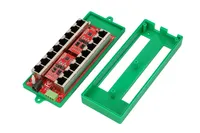 Extralink 8 Puertos | Gigabit PoE Inyector | Active, 8 puertos Gigabit 802.3at/af, Modo A 8