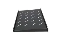 Extralink 1U 300mm Černá | Police | 19", pro závěsné skříně ModelPółka do stojaka