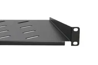 Extralink 1U 300mm Černá | Police | 19", pro závěsné skříně Rozmiar48,3