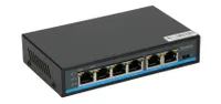 Extralink Pallas V2 | PoE Switch | 4x RJ45 100Mb/s PoE, 2x RJ45 Uplink 1000Mb/s, 65W Typ obudowyDesktop