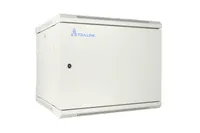 Extralink 9U 600x450 ASP Šedá | Racková skříň | montovaná na zdi, plné plechové dveře Wysokość szafy9U