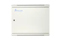 Extralink 9U 600x450 ASP Šedá | Racková skříň | montovaná na zdi, plné plechové dveře Baterie w zestawieNie