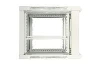 Extralink 9U 600x450 ASP Šedá | Racková skříň | montovaná na zdi, plné plechové dveře Głębokość450mm