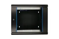 Extralink 12U 600x600 AZH Preto | Armário de rack | montado na parede, duas seçoes Głębokość produktu750