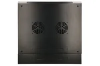 Extralink 12U 600x600 AZH Preto | Armário de rack | montado na parede, duas seçoes Maksymalna waga60