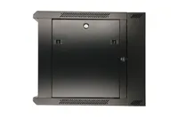 Extralink 6U 600x600 AZH Černá | Racková skříň | montovaná na zdi, dvoudílná KolorCzarny