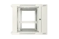 Extralink 9U 600x600 AZH Gris | Armario rackmount| montaje en la pared, tipo swing Konstrukcja drzwi tylnychMetal