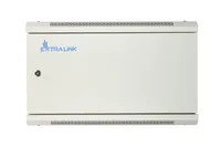 Extralink 6U 600x600 ASP Cinza | Armário de rack | montado na parede, porta totalmente de aço DźwiękochłonnaNie
