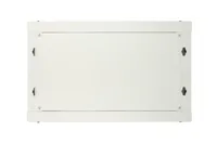Extralink 6U 600x600 ASP Cinza | Armário de rack | montado na parede, porta totalmente de aço Głębokość600mm