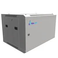 Extralink 6U 600x450 ASP Šedá | Racková skříň | montovaná na zdi, plné plechové dveře