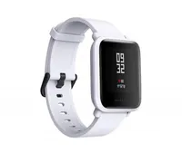 Amazfit Bip White Cloud | Reloj inteligente | GPS, Pulsómetro, EU Typ łącznościBluetooth