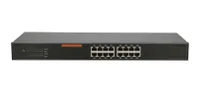 Extralink EVAN | Switch | 16x 10/100/1000Mb/s Gigabit, Obudowa Rack Ilość portów LAN16x [10/100/1000M (RJ45)]

