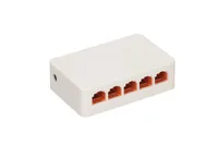 Extralink URANOS | Switch | 5x 10/100Mb/s Fast Ethernet, Desktop Możliwości montowania w stelażuNie