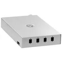 Mantar PSN 1 SC 4x Simplex | Patch Panel de Fibra Óptica | profundidad 35 mm KolorSzary