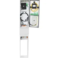 Mantar RSZ-125/18/6 | Szafka zewnętrzna | FTTH 15J, głębokość 60 mm Rodzaj drzwiMetalowe