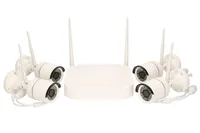 Extralink Extra-Vision V1004 | Sada pro bezdrátové monitorování | 4CH WiFi NVR + 4x WiFi Full HD Kamera IP66 RozdzielczośćFull HD 1080p