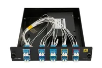 MikroTik CWDM-MUX8A | Splitter światłowodowy | MUX - DEMUX, 8 portów Kolor produktuBlack