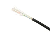 Extralink 48F | Cable de fibra óptica | 2kN FRP, 48J G652D, 10,8mm, aereo, 2km Kabel do montażuNa zewnątrz budynków
