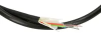 Extralink 48F | Cable de fibra óptica | 1kN FRP, 48J G652D, 8,4mm, conducto, 2km Kabel do montażuKanalizacyjnego