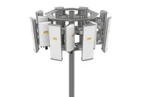 Mimosa N5-45X2 | Antena sectorial | 19dBi, 45st, 4,9-6,4 GHz, 2x N-hembra Częstotliwość anteny5 GHz