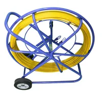 Extralink Pilot 8mm 100m | Varilla de tracción de cable | fibra de vidrio FRP, d. 8mm, l. 100m, amarillo 2