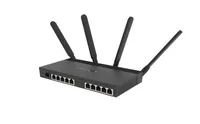 MikroTik RB4011iGS+5HacQ2HnD-IN | WiFi Router |  Banda Dupla 1733Mb/s, 10x RJ45 1000Mb/s, 1x SFP+ Ilość portów LAN10x [10/100/1000M (RJ45)]
