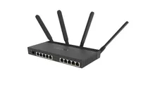 MikroTik RB4011iGS+5HacQ2HnD-IN | WiFi Router | Dual Band 1733Mb/s, 10x RJ45 1000Mb/s, 1x SFP+ Głębokość produktu120