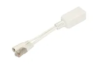 Extralink 1 Port | Gigabit PoE Inyector | 1x RJ45, 1x Jack, Gigabit 1000Mb/s, Cable 1
