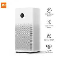 Xiaomi 2S White | Purificador de aire | OLED pantalla, EU Głębokość produktu240