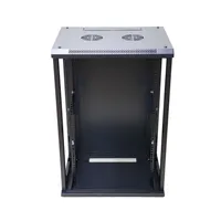 Extralink 15U 600x450 Negro | Armario rackmount | montaje en la pared 1