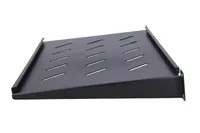 Extralink 1U 350mm Černá | Police| 19", pro nástěnné skříně ModelPółka do stojaka