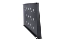 Extralink 1U 350mm Černá | Police| 19", pro nástěnné skříně Pojemność stelaża1U