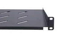 Extralink 1U 350mm Černá | Police| 19", pro nástěnné skříně Rozmiar48,3