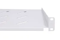 Extralink 1U 350mm Gray | Shelf | 19", for wall cabinets Pojemność stelaża1U