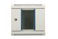 Extralink 4U 10" Gris | Armario rackmount | montaje en la pared Wysokość szafy4U