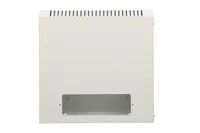 Extralink 4U 10" Gris | Armario rackmount | montaje en la pared Konstrukcja drzwi tylnychMetal