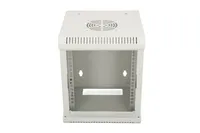 Extralink 6U 10" Gris | Armario rackmount | montaje en la pared Konstrukcja drzwi tylnychStal