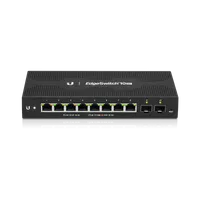 Ubiquiti ES-10XP | Schalter | EdgeMAX EdgeSwitch, 8x RJ45 1000Mb/s PoE, 2x SFP Ilość portów LAN2x [1G (SFP)]

