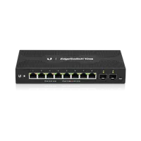 Ubiquiti ES-10XP | Switch | EdgeMAX EdgeSwitch, 8x RJ45 1000Mb/s PoE, 2x SFP Ilość portów LAN2x [1G (SFP)]

