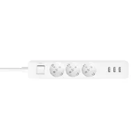 Xiaomi Mi Güç şeridi | Güç şeridi | 3 prizli, 3x USB (5V, 2A) Moc zasilacza> 100W