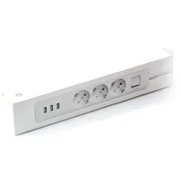 Xiaomi Mi Güç şeridi | Güç şeridi | 3 prizli, 3x USB (5V, 2A) 3