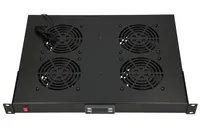 Extralink |Ventilátorový panel | 19", 4 ventilátory, s termostatem Głębokość opakowania510